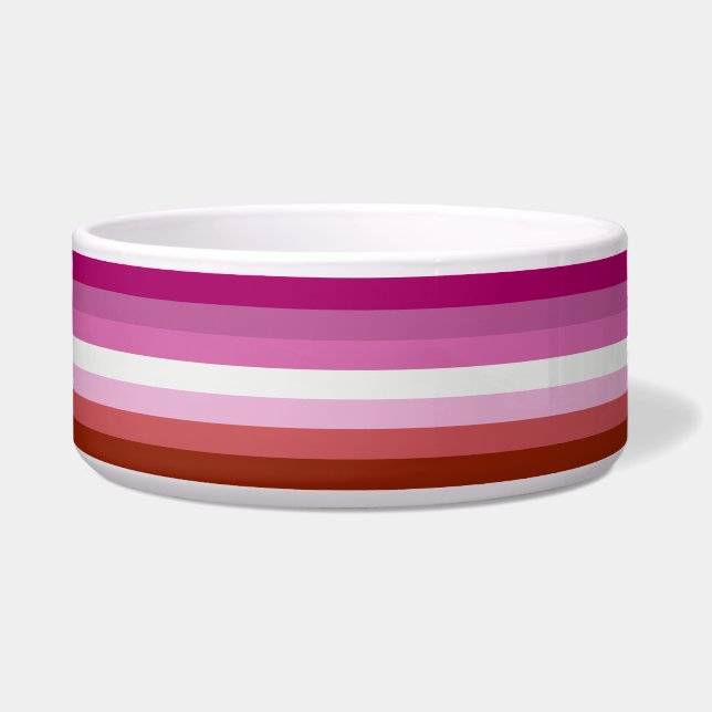 Écuelle Lesbian Pride Flag LGBTQ (Devant)