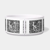 Écuelle Lettre U Monogramme médiéval Art Nouveau (Dos)