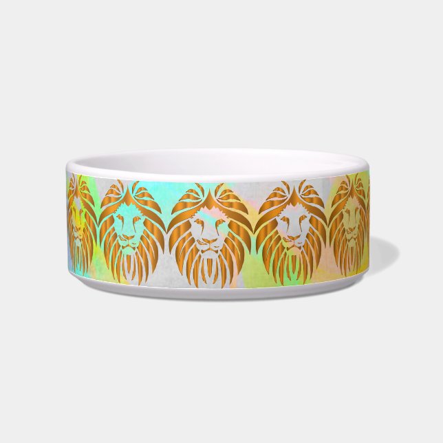 Écuelle Lion Pet Bowl (Gauche)