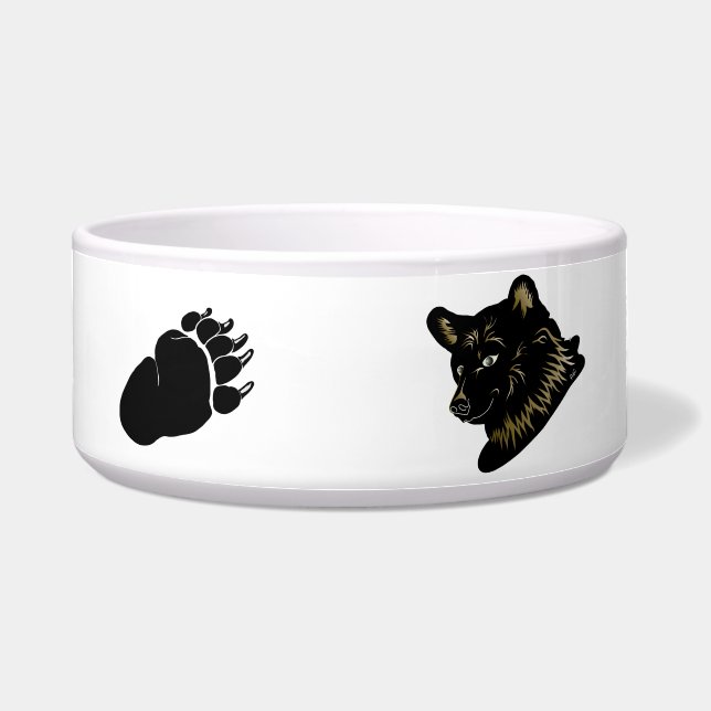 Écuelle little brown ours Pet Bowl (Devant)
