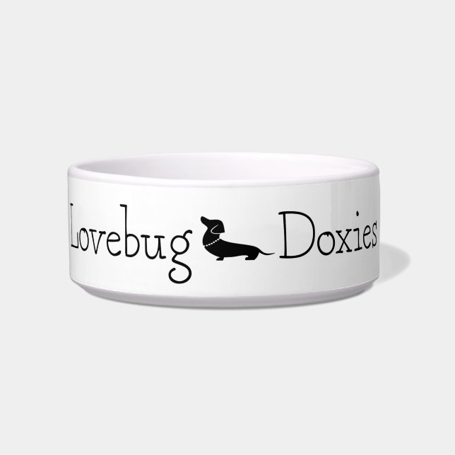 Écuelle Logo Lovebug Doxies (Devant)