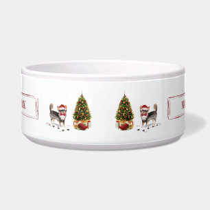 Écuelle Long Haired Chihuahua Funny Christmas Dog Tree