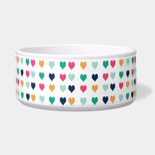 Écuelle Love Hearts Motif multicolore