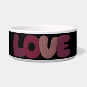Écuelle Love Pet Bowl