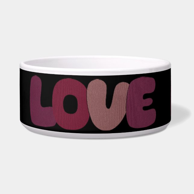 Écuelle Love Pet Bowl (Devant)