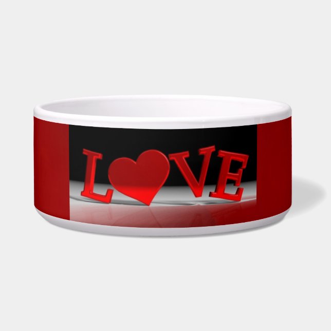 Écuelle Love Pet Bowl (Devant)