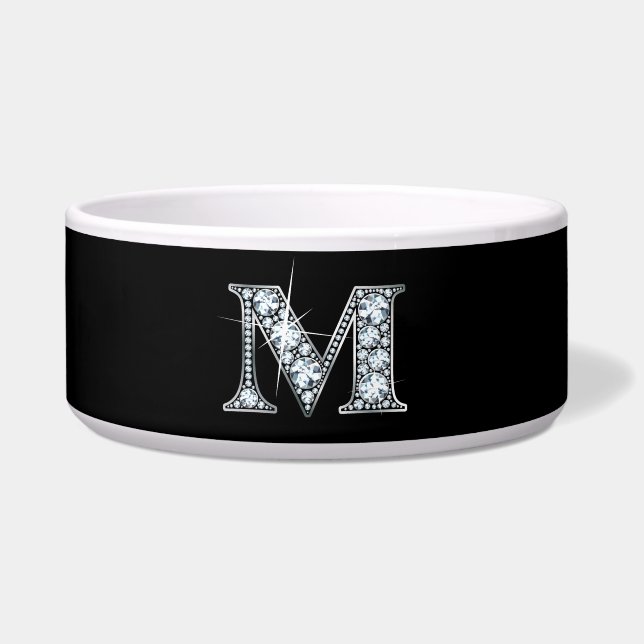 Écuelle M "Diamond Bling" Pet Bowl (Devant)