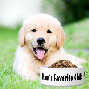 Écuelle Maman Chien Drôle Enfant Favori empreintes patte n
