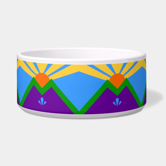 Écuelle Manitou Springs Drapeau pour animaux domestiques (Devant)