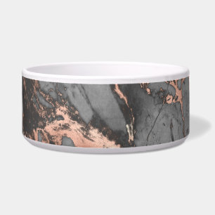 Écuelle Marbre rose gris or design moderne