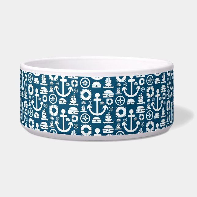 Écuelle Marin de la marine Élément motif marin (Devant)
