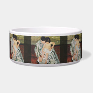 Écuelle Mary Cassatt Peinture sur le bain de l'enfant