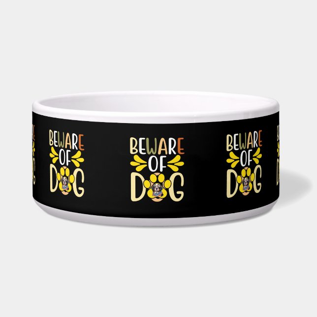 Écuelle Méfiez-vous du chien (Devant)