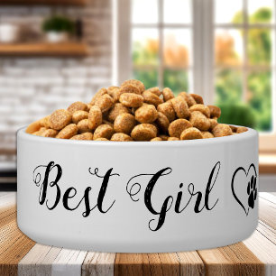 Écuelle Meilleure fille personnalisée Mariage animal de co
