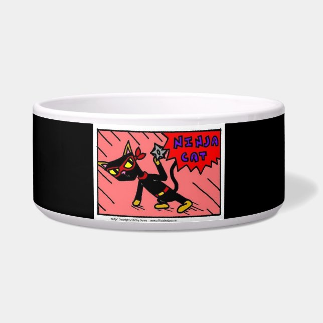 Écuelle Mel NINJA CAT poêle - Noir (Devant)