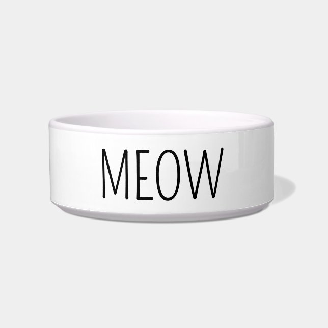 Écuelle Meow Cat (Devant)