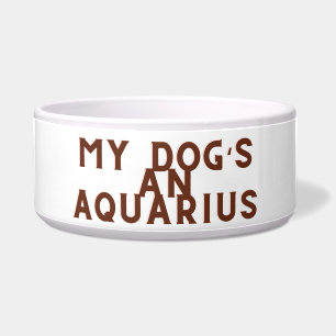 Écuelle Mes chiens et Aquarius