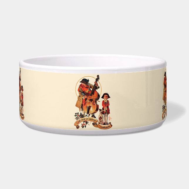 Écuelle Messieurs du YE Merrie de repos de Dieu (Devant)