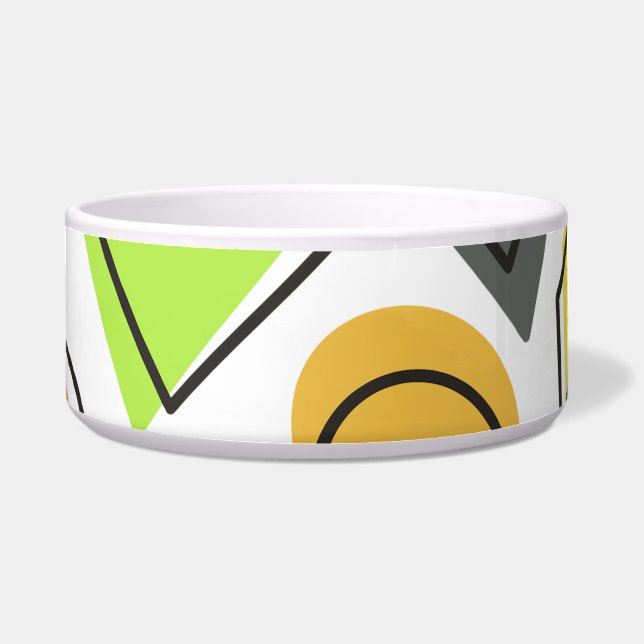 Écuelle Mid Century Moderne grand bol pour animaux (Devant)