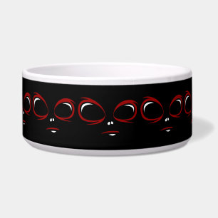Écuelle Mignon monstre visage ovni