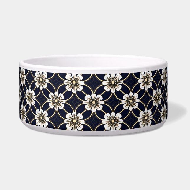 Écuelle Modèle floral japonais (Devant)