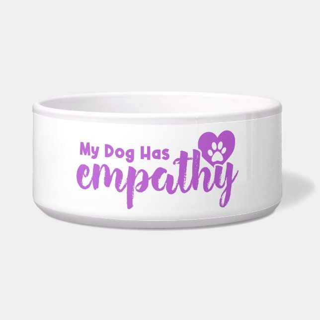 Écuelle Mon Chien A L'Empathie (Devant)