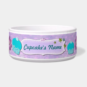 Écuelle Mon petit gâteau Nom personnalisé