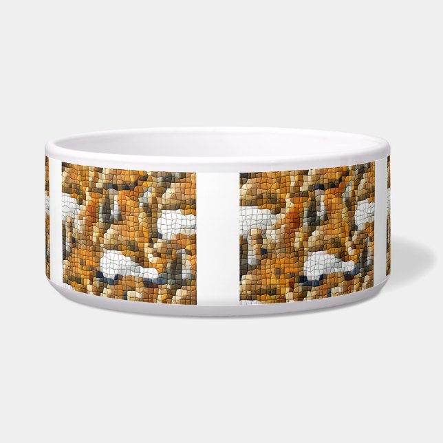 ÉCUELLE MOSAÏQUE FOX (Devant)