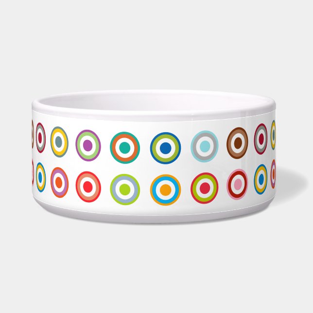 Écuelle Motif 21 Pet Bowl (Gauche)