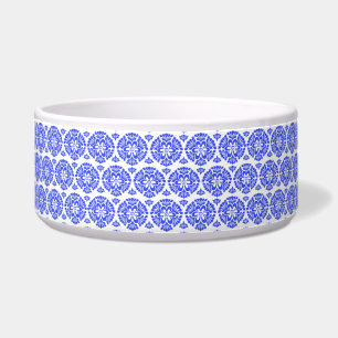 Écuelle Motif bleu de damassé de chinoiserie de pot de