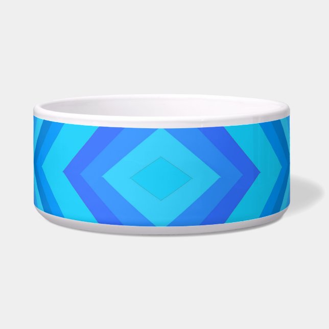 Écuelle Motif bleu rétro (Devant)