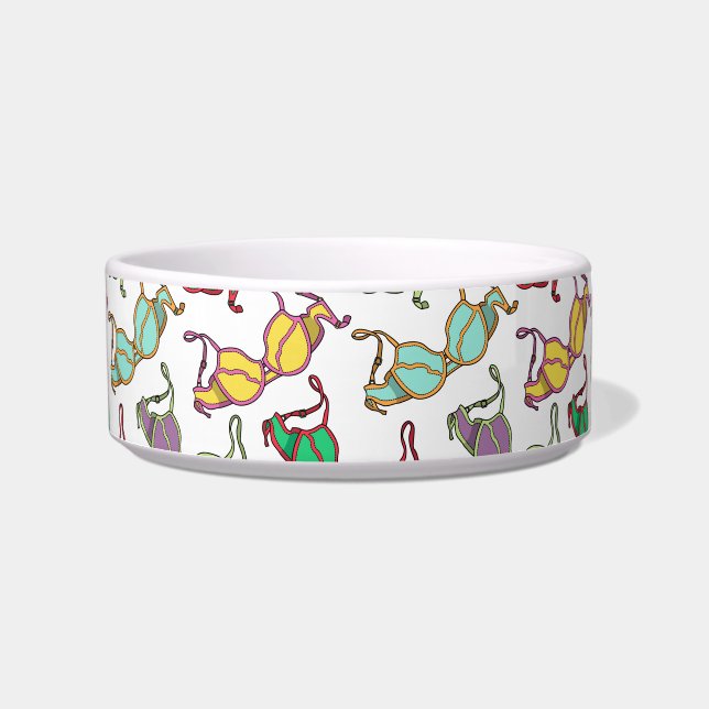 Écuelle Motif Bra multicolore (Devant)