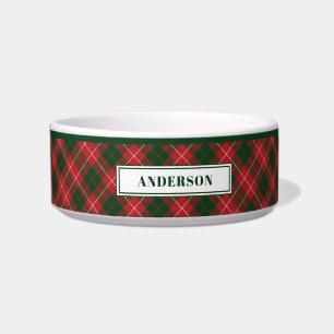 Écuelle Motif carreaux tartan personnalisé du clan MacKinn