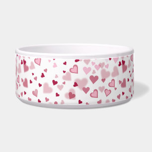 Écuelle Motif Cœurs Adorables Rose
