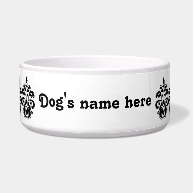 Écuelle Motif damassé antique (Devant)