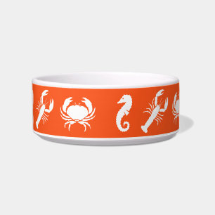 Écuelle Motif d'animaux marins nautiques homard crabe hipp
