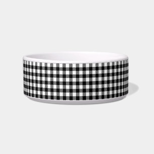 Écuelle Motif de À damiers en noir et blanc
