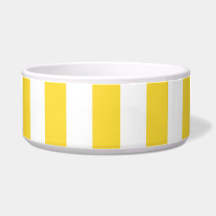 Écuelle Motif de bandes XL jaune ananas
