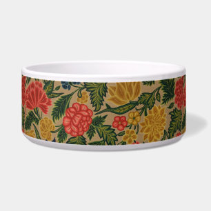 Écuelle Motif de broderie florale au crewel vintage