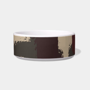 Écuelle Motif de camouflage militaire abstrait