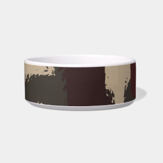 Écuelle Motif de camouflage militaire abstrait