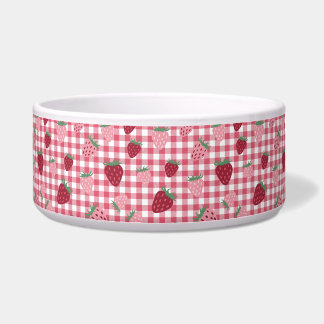 Écuelle Motif de champ fraise