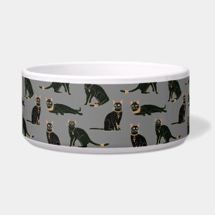 Écuelle Motif de chats égyptiens