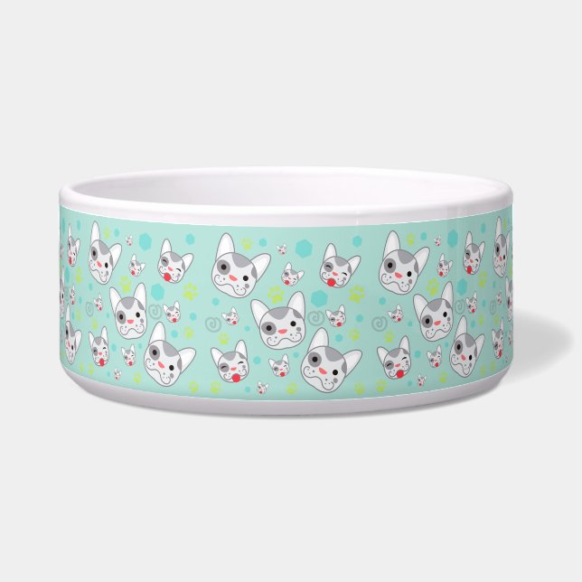 Écuelle Motif de chiot (Devant)