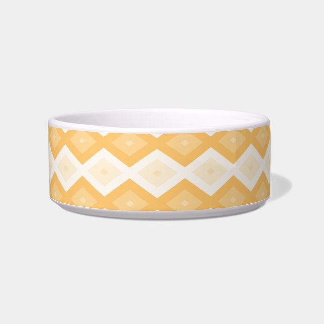 Écuelle Motif de diamant jaune (Devant)