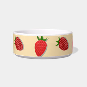 Écuelle Motif de fraises pour les fruits à l'été bonnes vi