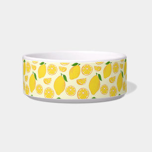 ÉCUELLE MOTIF DE FRUIT FRAIS AU CITRON