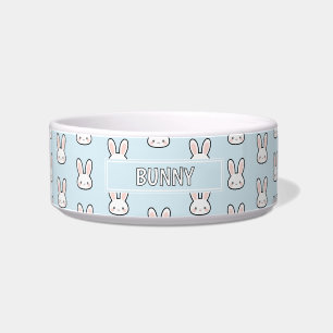 Écuelle Motif de lapin personnalisé visage de lapin mignon