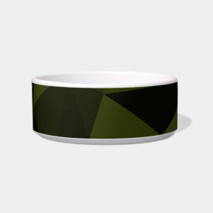 Écuelle Motif de maillage géométrique noir foncé de l'armé