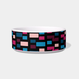 Écuelle Motif de maison tendance bleu et rose de nuit de v